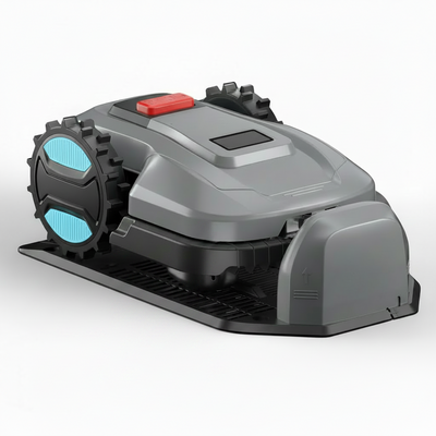 Robot Lawn Mower with App Control – Adjustable Cutting Height, Auto-Charging, Obstacle Detection & Smart Scheduling – Ideal for Lawns up to 1/8 Acre