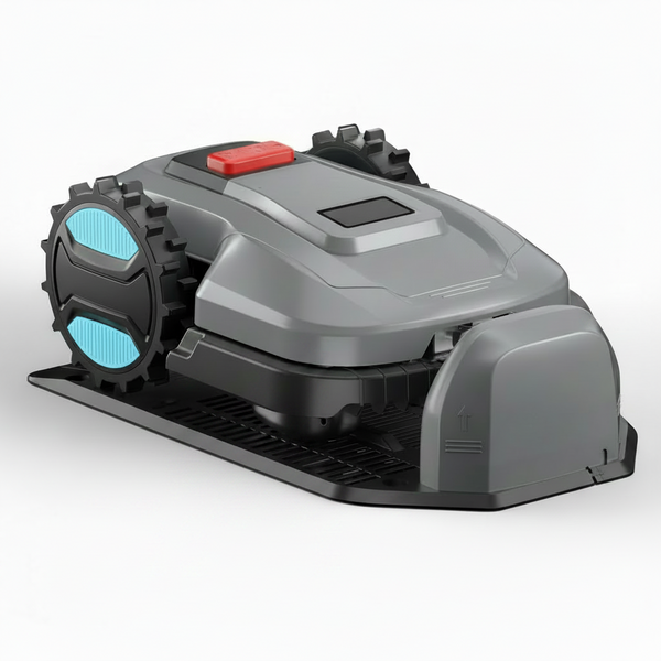 Robot Lawn Mower with App Control – Adjustable Cutting Height, Auto-Charging, Obstacle Detection & Smart Scheduling – Ideal for Lawns up to 1/8 Acre